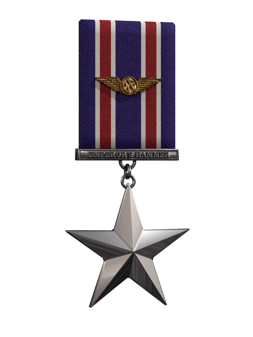 Iron Star with Bronze Wings